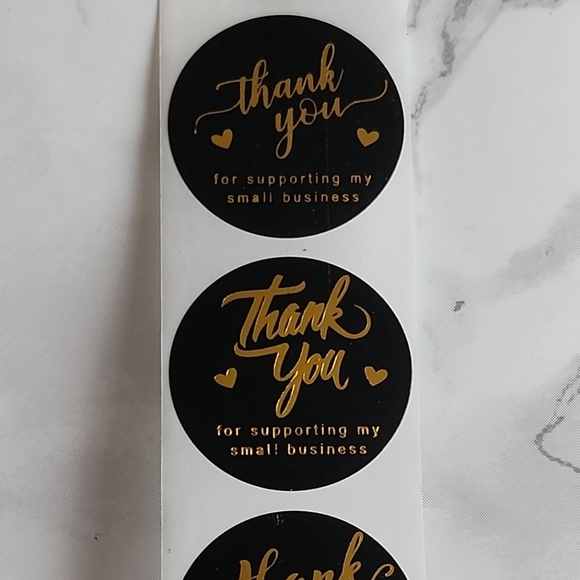 100 Pcs.Thank you Cards & Stickes Bundle - Picture 7 of 8